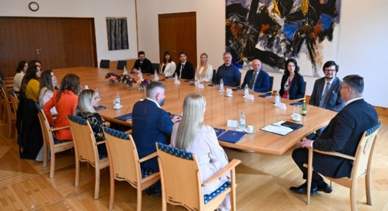 Milanović primio dobitnike nagrada za mlade znanstvenike i umjetnike