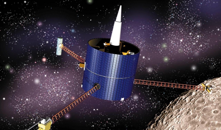 Satelit s mjernim instrumentima. // NASA/Ames.