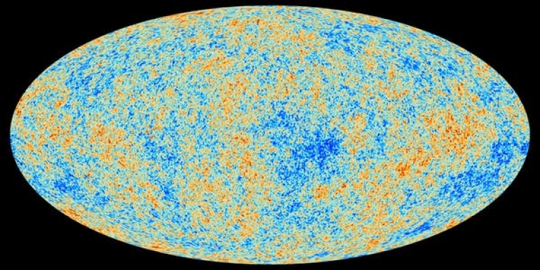 Karta kozmičkog mikrovalnog pozadinskog zračenja. ESA i Planck Collaboration