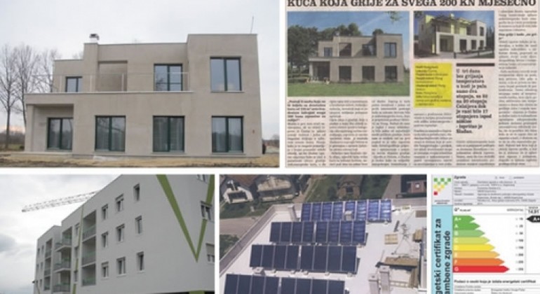 Prvih dvadeset zgrada energetskog standarda pasivne kuće u Hrvatskoj